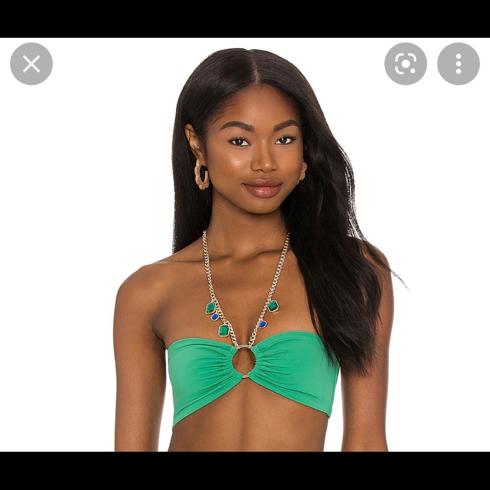 WeworeWhat emerald bikini